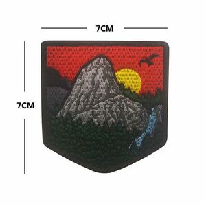 WARAGOD Hímzett patch Happy Camper 10 kép