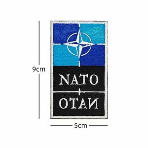 WARAGOD Hímzett patch NATO 05 kép