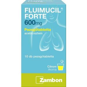 Fluimucil Forte 600 mg pezsgőtabletta 10 db kép