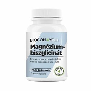 Magnézium-biszglicinát kapszula 90 db - Biocom kép