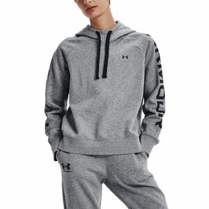 Női edzőpulóver kapucnival UNDER ARMOUR Rival Fleece CB Hoodie-GRY kép