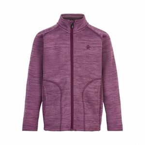 Cipzáros lány sídzseki COLOR KIDS GIRLS Fleece jacket, melange, opera mauve kép