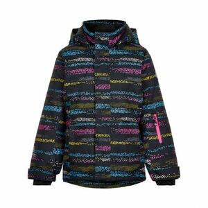 Lány sídzseki COLOR KIDS GIRLS Ski jacket AOP, AF 10.000, phantom kép