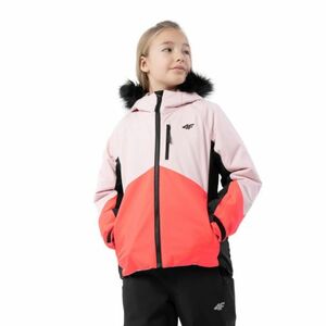 Lány sídzseki 4F JUNIOR GIRLS SKI JACKET JKUDN003-56S-LIGHT PINK kép