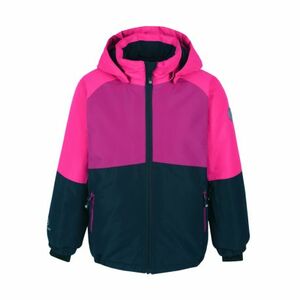 Lány sídzseki COLOR KIDS Ski jacket colorblock AF10.000, festival fuchsia kép