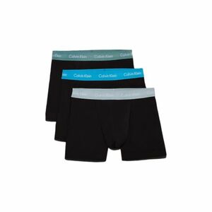 Férfi boxerek CALVIN KLEIN TRUNK 3PK-B- VIVID BL, ARONA, SAGEB GRN WBS kép