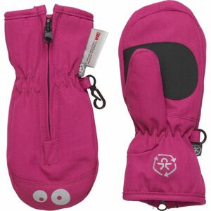 Lányos kesztyű COLOR KIDS Mittens w. zipper, festival fuchsia kép