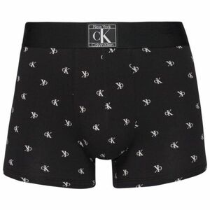 Férfi boxerek CALVIN KLEIN 1 PACK-TRUNK-DIAMOND LOGO_BLACK kép