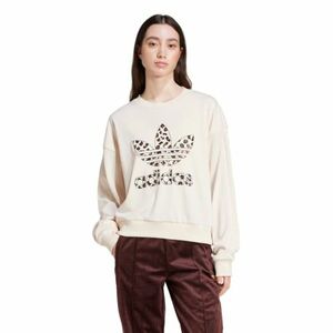 Női kapucnis pulóver ADIDAS LEOPARD SWEAT-Wonder White kép