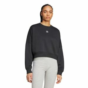 Női kapucnis pulóver ADIDAS ESS CREW FL-Black kép