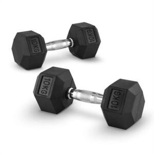 Capital Sports Hexbell 10, 10kg, kézisúlyzó pár (dumbbell) kép