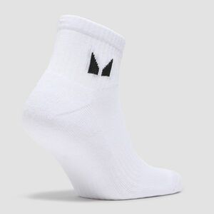 MP Unisex Ankle Socks (3 Pack) - White - UK 6-8 kép