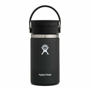 Hydro Flask Thermo palack 12 OZ széles szájú Flex Sip fedél, fekete kép