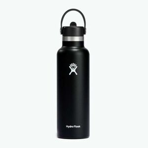 Hydro Flask Thermo palack szájjal 21 OZ Standard Flex Straw Cap, fekete kép