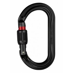 Petzl SCREW LOCK ovális karabiner csavarzárral - fekete kép