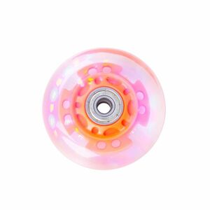 Világító kerék inline görkorcsolyára PU 64*24 mm ABEC 5 csapágyak kép