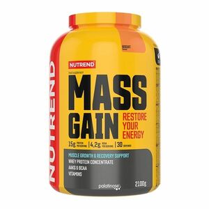 Por koncentrátum Nutrend Mass Gain 2100g kép