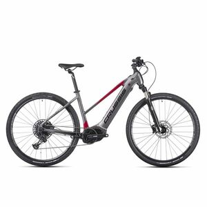 Női cross elektromos kerékpár Crussis e-Cross Low 9.10 720Wh 28" - 2025 kép