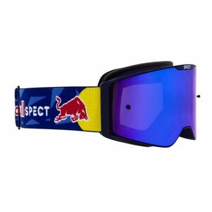 Motocross szemüveg RedBull Spect Torp matt kék, kék tükörlencse kép