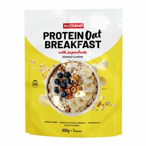 NUTREND PROTEIN OAT BREAKFAST, 630 G, BANANA kép