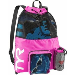 úszózsák tyr big mummy mesh bag fekete/rózsaszín kép
