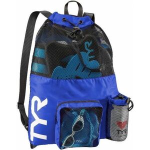 úszózsák tyr big mummy mesh bag kék/fehér kép