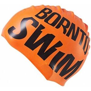 úszósapka borntoswim classic silicone fekete/narancs kép