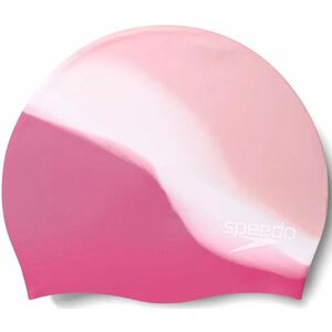 Speedo multi colour silicone cap junior rózsaszín/fehér kép