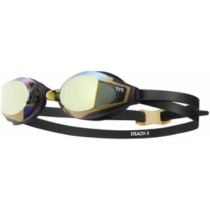 Plavecké brýle tyr stealth-x mirrored fekete/arany kép