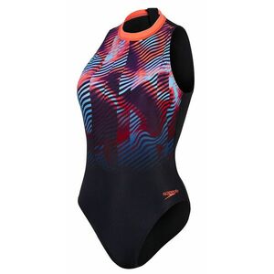 Speedo printed hydrasuit black/plum dandy xxl - uk40 kép