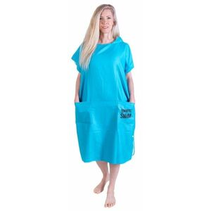Borntoswim poncho turquoise l kép