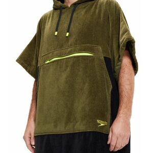 Speedo swim poncho unisex black/yellow s kép