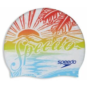 Speedo slogan print cap volcanic orange sunset kék/narancssárga kép