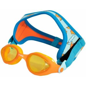 úszószemüveg finis dragonflys goggles narancssárga/kék kép