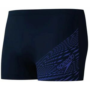 Speedo medley logo aquashort black/dark blue xl - uk38 kép