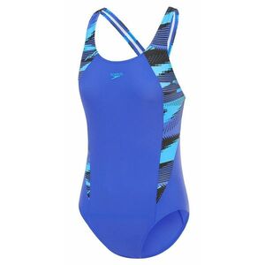 Speedo hyperboom splice muscleback blue/black 176cm kép