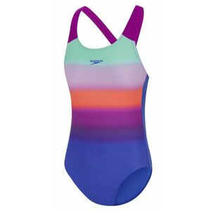 Speedo digital placement pulseback purple/multi 128cm kép