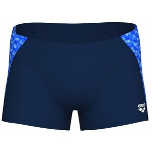 Arena performance monogram short navy/blue multi xxl - uk40 kép