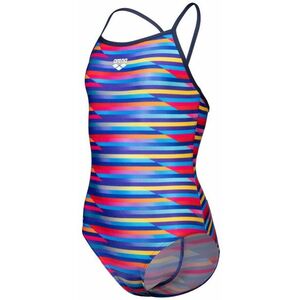 Arena performance racing stripe light drop back girls multi 164cm kép