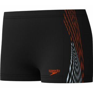 Speedo plastisol placement aquashort boy black/orange 140cm kép