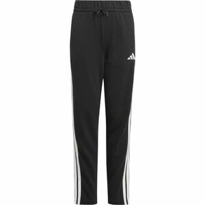 adidas ESSENTIALS 3-STRIPES FLEECE PANTS Junior melegítőnadrág, fekete, méret kép