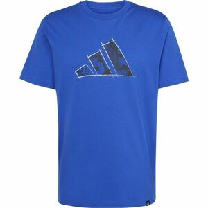 adidas LOGO GRAPHIC TEE Férfi póló, kék, méret XXL kép