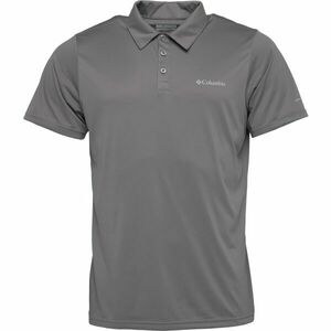 Columbia HIKE POLO Férfi galléros póló, sötétszürke, méret kép