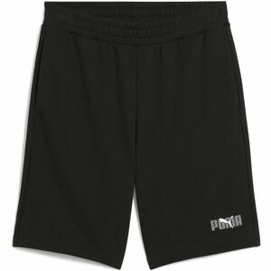 Puma ESS+2 COL SMALL LOGO TEE Férfi póló, fekete, méret kép