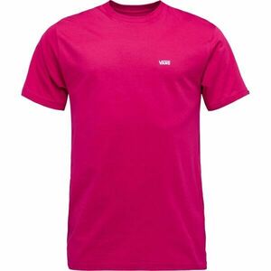 Vans MN LEFT CHEST LOGO TEE Férfi póló, rózsaszín, méret kép