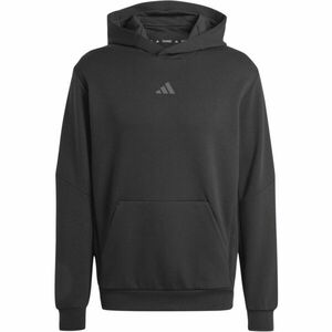 adidas ALL SZN FRENCH TERRY HOODIE Férfi pulóver, fekete, méret kép