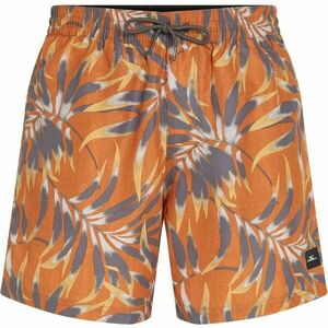 O'Neill CALI FLORAL 16'' Férfi úszónadrág, narancssárga, méret kép
