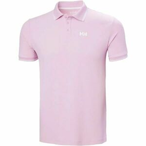 Helly Hansen KOS POLO UPF 50+ Férfi galléros póló, rózsaszín, méret kép