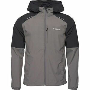 Columbia TECH NYLON HOODIE Férfi kabát, szürke, méret kép