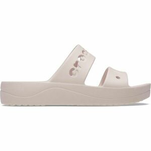 Crocs BAYA PLATFORM SANDAL Női papucs, bézs, méret 37/38 kép